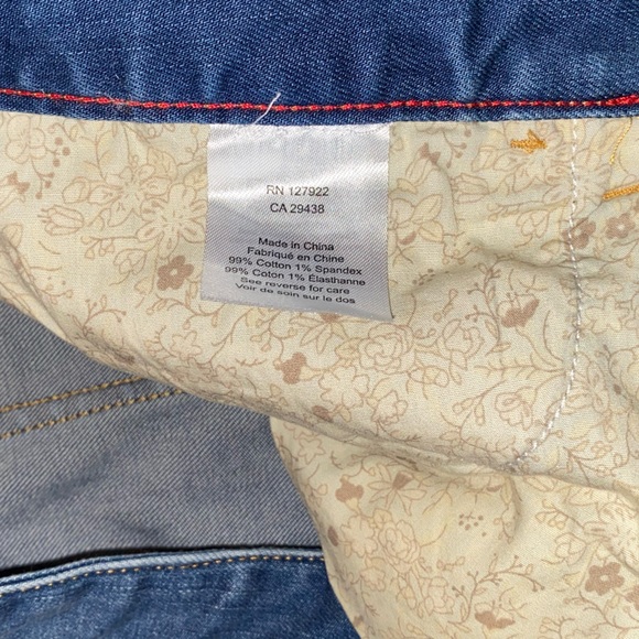 Mountian KHAKIS Classic Fit Blue Jeans Size 4 - Picture 5 of 9